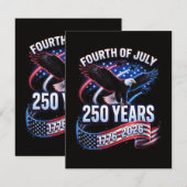 250ste verjaardag VS 1776-2026 Patriottische Ameri Kaart (Voorkant / Achterkant)