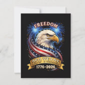 250ste verjaardag VS 1776-2026 Patriottische Ameri Kaart (Voorkant)
