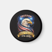 250ste verjaardag VS 1776-2026 Patriottische Ameri Magneet (Voorkant)