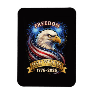 250ste verjaardag VS 1776-2026 Patriottische Ameri Magneet