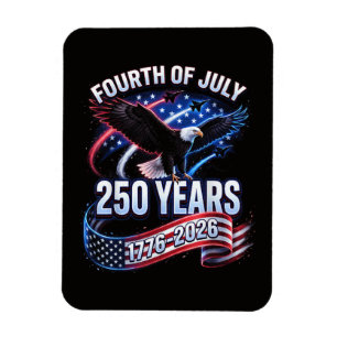 250ste verjaardag VS 1776-2026 Patriottische Ameri Magneet