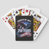 250ste verjaardag VS 1776-2026 Patriottische Ameri Pokerkaarten (Achterkant)