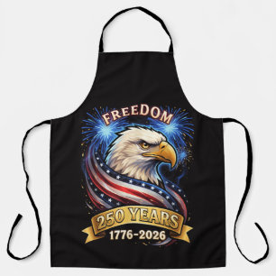 250ste verjaardag VS 1776-2026 Patriottische Ameri Schort