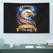 250ste verjaardag VS 1776-2026 Patriottische Ameri Spandoek (Beurs)