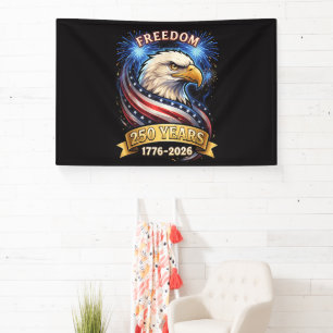 250ste verjaardag VS 1776-2026 Patriottische Ameri Spandoek