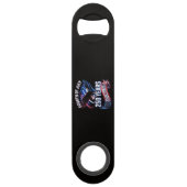 250ste verjaardag VS 1776-2026 Patriottische Ameri Speed Flessenopener (Achterkant)