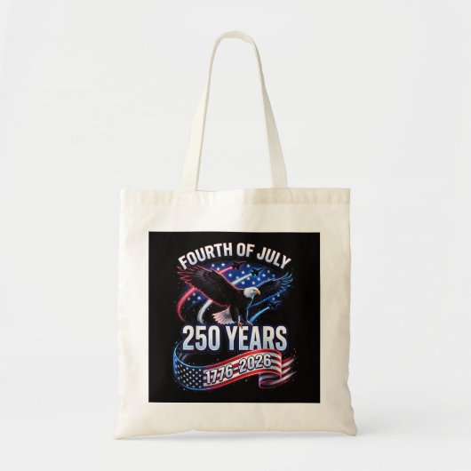 250ste verjaardag VS 1776-2026 Patriottische Ameri Tote Bag (Voorkant)