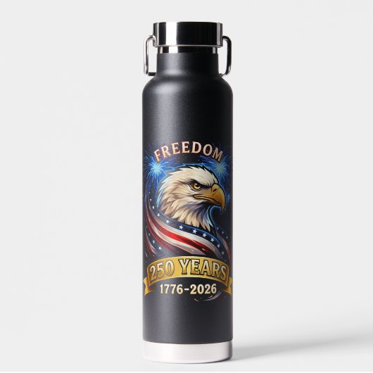 250ste verjaardag VS 1776-2026 Patriottische Ameri Waterfles (Voorkant)