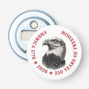 250ste verjaardag VS 2026 Steenarend Button Flesopener