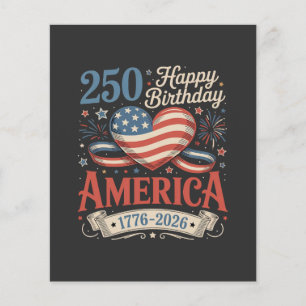250ste verjaardag VS 250 jaar Flyer
