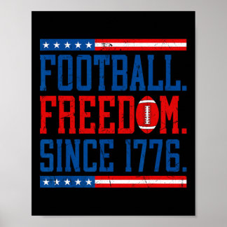 250ste verjaardag VS 250 jaar Footll _1 Poster
