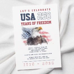 250ste verjaardagsfeest van Amerika op 4 juli Kaart