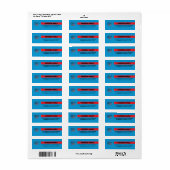 250ste viering etiket (Full Sheet)