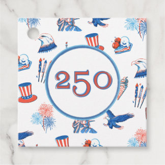 250ste Viering van Onafhankelijkheidsdag met Patri Bedankjes Labels