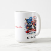 250ste Viering VS Onafhankelijkheidsdag 1776 - 202 Koffiemok (Voorkant rechts)