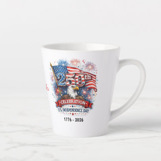 250ste Viering VS Onafhankelijkheidsdag 1776 - 202 Latte Mok