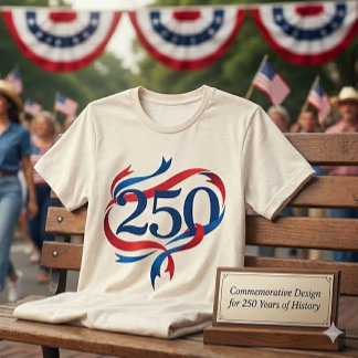 250th America Historical Anniversary Tri-Blend Shirt