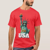 250th America's 4th of July Independence Day  T-shirt (Voorkant)