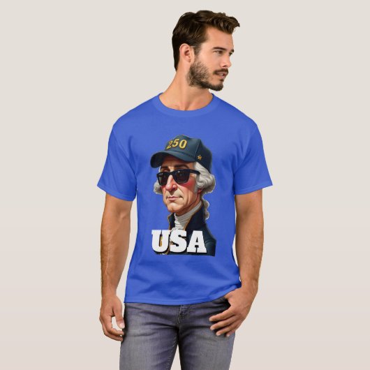 250th America's 4th of July Independence Day T-shirt (Voorkant volledig)