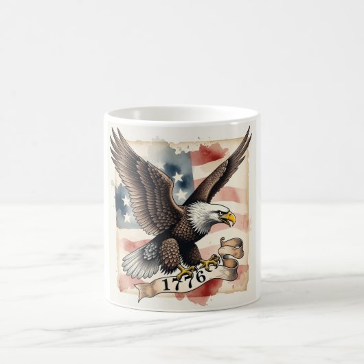 250th Anniversary American Eagle 1776 Patriotic Koffiemok (Center)