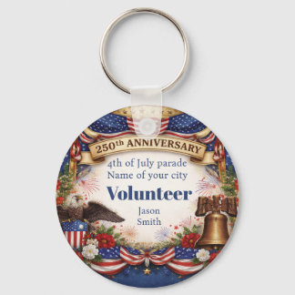 250th Anniversary Keychain