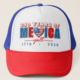 250th anniversary of america hat trucker pet