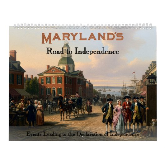 250th Anniversary - State of Maryland Calendar Kalender (Hoes)