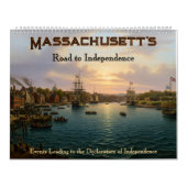 250th Anniversary -State of Massachusetts Calendar Kalender (Hoes)