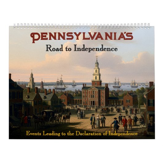 250th Anniversary - State of Pennsylvania Calendar Kalender (Hoes)