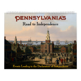 250th Anniversary - State of Pennsylvania Calendar Kalender