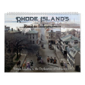 250th Anniversary -State of Rhode Island Calendar Kalender (Hoes)