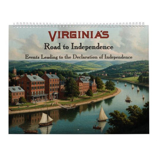 250th Anniversary - State of Virginia Calendar Kalender (Hoes)
