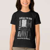 250Th Anniversary USA 4Th Of July T-Shirt (Voorkant)