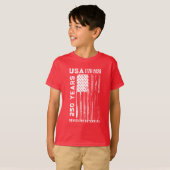 250Th Anniversary USA 4Th Of July T-Shirt (Voorkant volledig)