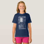 250Th Anniversary USA 4Th Of July T-Shirt (Voorkant volledig)