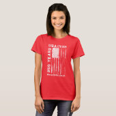 250Th Anniversary USA 4Th Of July T-Shirt (Voorkant volledig)