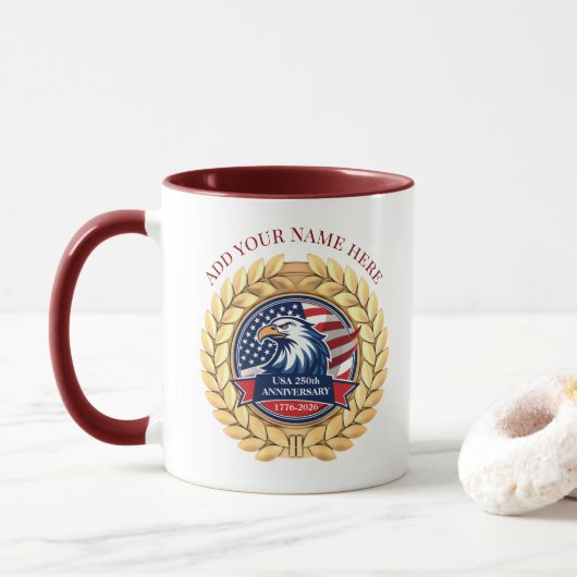 250th Anniversary USA Patriotic | 1776–2026 Mok (Met donut)