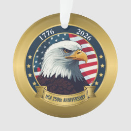 250th Anniversary USA Patriotic | 1776–2026 Ornament
