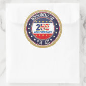 250th Anniversary USA Patriotic | 1776–2026 Ronde Sticker (Tas)