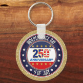 250th Anniversary USA Patriotic | 1776–2026 Sleutelhanger (Achterkant)