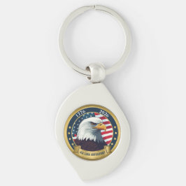 250th Anniversary USA Patriotic | 1776–2026 Sleutelhanger