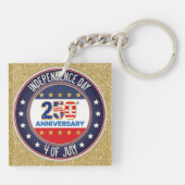 250th Anniversary USA Patriotic | 1776–2026 Sleutelhanger (Achterkant)