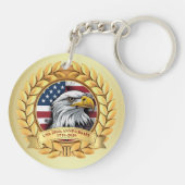 250th Anniversary USA Patriotic | 1776–2026 Sleutelhanger (Achterkant)