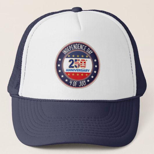 250th Anniversary USA Patriotic | 1776–2026 Trucker Pet (Voorkant)