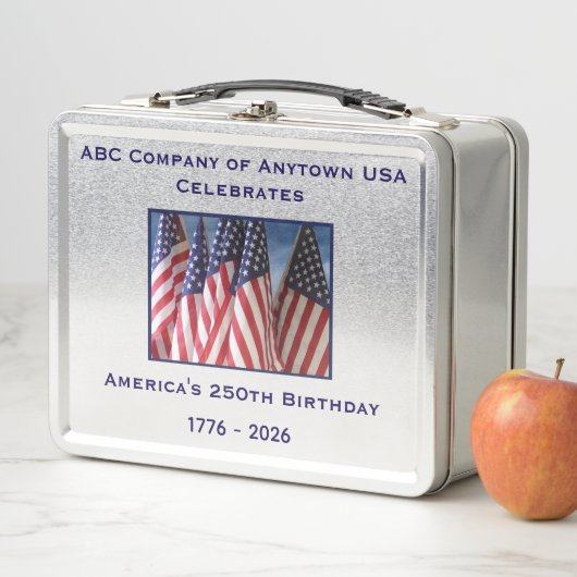 250th Anniversary USA Patriotic American Flags (In situ)