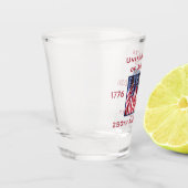250th Anniversary USA Patriotic Keepsake Shot Glas (Links)