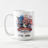 250th Celebration US Independence Day 1776 - 2026 Koffiemok (Links)