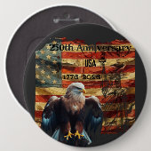 250th United States Semiquincentennial Ronde Button 6,0 Cm (Voorkant /achterkant)