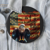 250th United States Semiquincentennial Ronde Button 6,0 Cm (In situ)