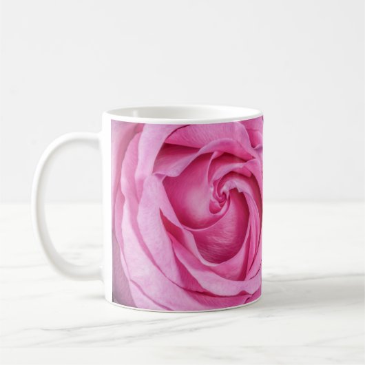 2515-Pink Rose Coffee Mok (Links)
